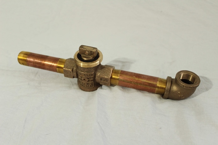 Stop and Waste valve installation